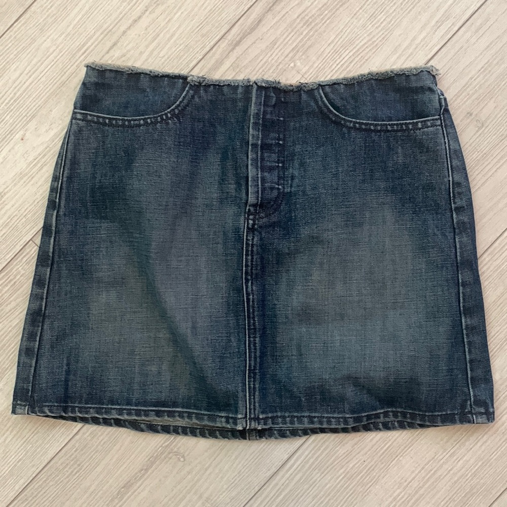 Denim skirt